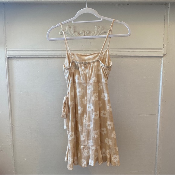 Cream and White Princess Polly Mini Dress - Picture 4 of 4